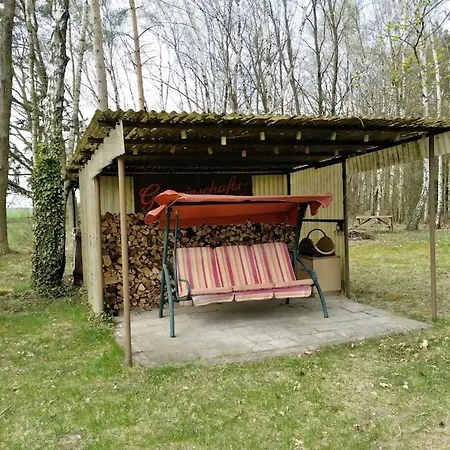 Flaemingpanorama - Laendliches Gartenhaus Mit Kamin Und Naturpanorama בית נופש Niedergorsdorf