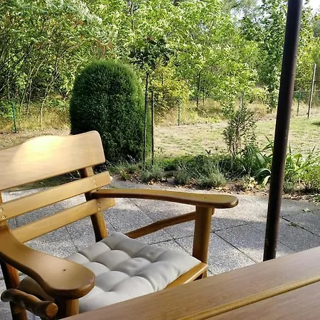 בית נופש Flaemingpanorama - Laendliches Gartenhaus Mit Kamin Und Naturpanorama Niedergorsdorf