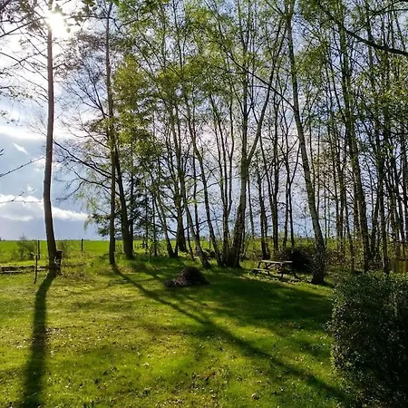בית נופש Flaemingpanorama - Laendliches Gartenhaus Mit Kamin Und Naturpanorama Niedergorsdorf