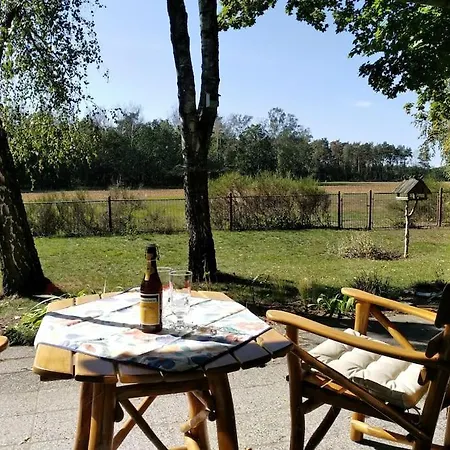 Flaemingpanorama - Laendliches Gartenhaus Mit Kamin Und Naturpanorama בית נופש *