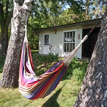 בית נופש Flaemingpanorama - Laendliches Gartenhaus Mit Kamin Und Naturpanorama Niedergorsdorf