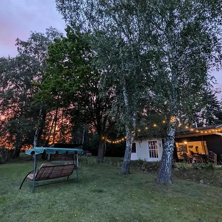 Flaemingpanorama - Laendliches Gartenhaus Mit Kamin Und Naturpanorama * Niedergorsdorf