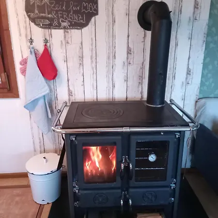 בית נופש Flaemingpanorama - Laendliches Gartenhaus Mit Kamin Und Naturpanorama