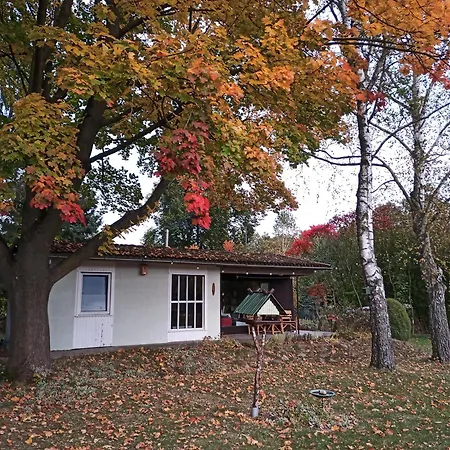 Flaemingpanorama - Laendliches Gartenhaus Mit Kamin Und Naturpanorama Niedergorsdorf