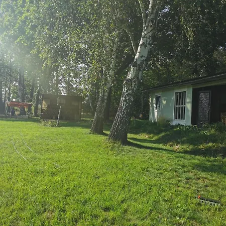 Flaemingpanorama - Laendliches Gartenhaus Mit Kamin Und Naturpanorama 1200 Qm Komplett Umzaeunt * Niedergorsdorf