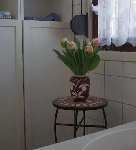 Flaemingpanorama - Laendliches Gartenhaus Mit Kamin Und Naturpanorama Hébergement de vacances Niedergorsdorf