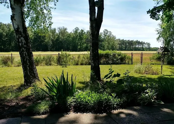 Hébergement de vacances Flaemingpanorama - Laendliches Gartenhaus Mit Kamin Und Naturpanorama