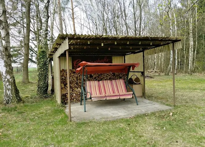 Flaemingpanorama - Laendliches Gartenhaus Mit Kamin Und Naturpanorama Hébergement de vacances Niedergorsdorf