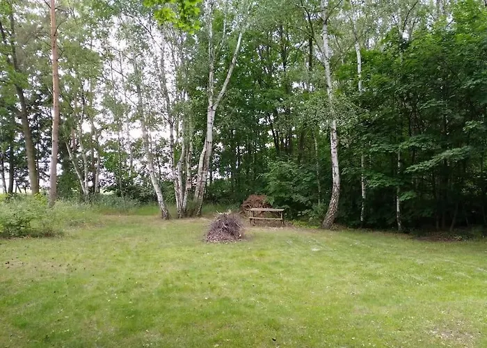 Flaemingpanorama - Laendliches Gartenhaus Mit Kamin Und Naturpanorama بيت للعطل *