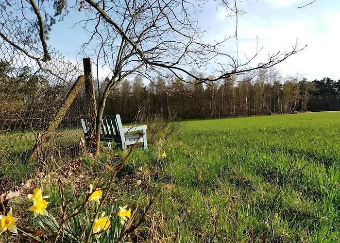 Flaemingpanorama - Laendliches Gartenhaus Mit Kamin Und Naturpanorama *