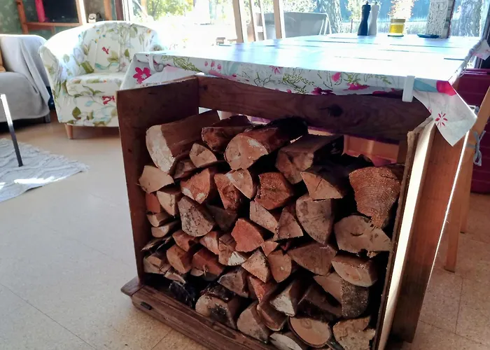 Flaemingpanorama - Laendliches Gartenhaus Mit Kamin Und Naturpanorama بيت للعطل Niedergorsdorf