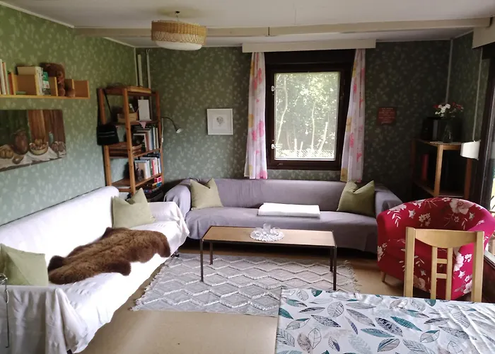 Flaemingpanorama - Laendliches Gartenhaus Mit Kamin Und Naturpanorama بيت للعطل *