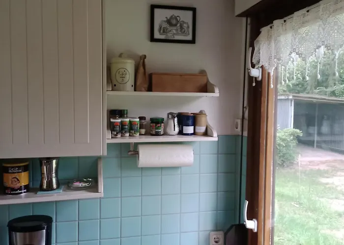 Hébergement de vacances Flaemingpanorama - Laendliches Gartenhaus Mit Kamin Und Naturpanorama